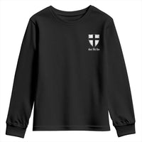 Teutonic Order Flag Cross Gott Mit Uns Youth Sweatshirt Knight Insignia Arms Shield