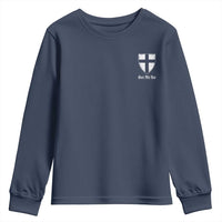 Teutonic Order Flag Cross Gott Mit Uns Youth Sweatshirt Knight Insignia Arms Shield