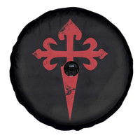 Vintage Cross of St James Order of Santiago Spare Tire Cover