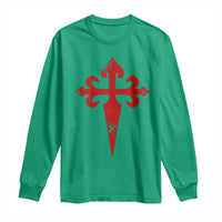 Vintage Cross of St James Order of Santiago Long Sleeve Shirt