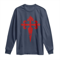 Vintage Cross of St James Order of Santiago Long Sleeve Shirt