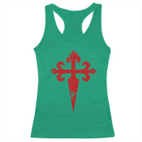 Vintage Cross of St James Order of Santiago Racerback Tank Top