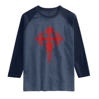 Vintage Cross of St James Order of Santiago Raglan Shirt