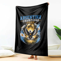 Argentina Champions 2026 Throw Blanket Proud Argentinian Football Fan