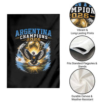 Argentina Champions 2026 Garden Flag Proud Argentinian Football Fan