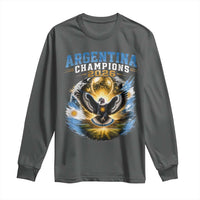 Argentina Champions 2026 Long Sleeve Shirt Proud Argentinian Football Fan