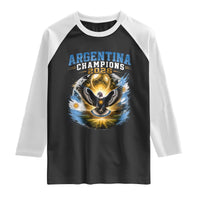 Argentina Champions 2026 Raglan Shirt Proud Argentinian Football Fan