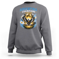 Argentina Champions 2026 Sweatshirt Proud Argentinian Football Fan