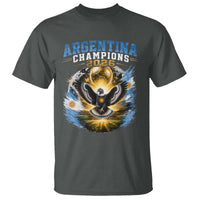 Argentina Champions 2026 T Shirt Proud Argentinian Football Fan