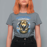 Argentina Champions 2026 T Shirt For Women Proud Argentinian Football Fan