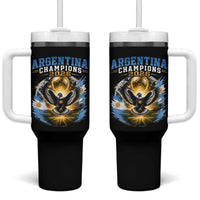 Argentina Champions 2026 Tumbler With Handle Proud Argentinian Football Fan