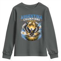 Argentina Champions 2026 Youth Sweatshirt Proud Argentinian Football Fan