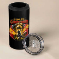 Espana Champions 2026 4 in 1 Can Cooler Tumbler Spain Football Fan Spanish Bull Graphic