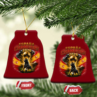 Espana Champions 2026 Ceramic Ornament Spain Football Fan Spanish Bull Graphic