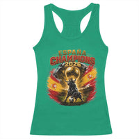 Espana Champions 2026 Racerback Tank Top Spain Football Fan Spanish Bull Graphic
