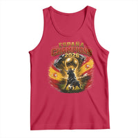 Espana Champions 2026 Tank Top Spain Football Fan Spanish Bull Graphic