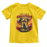 Espana Champions 2026 Toddler T Shirt Spain Football Fan Spanish Bull Graphic