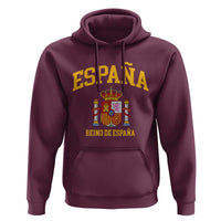 Spain Reino De Espana Hoodie Vintage Spanish Flag Coat of Arms