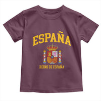 Spain Reino De Espana Toddler T Shirt Vintage Spanish Flag Coat of Arms