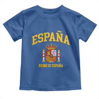 Spain Reino De Espana Toddler T Shirt Vintage Spanish Flag Coat of Arms