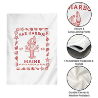 Bar Harbor Maine Lobster Acadia National Park 1763 Garden Flag