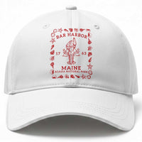 Bar Harbor Maine Lobster Acadia National Park 1763 Baseball Cap