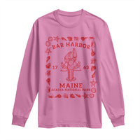 Bar Harbor Maine Lobster Acadia National Park 1763 Long Sleeve Shirt