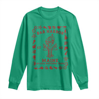 Bar Harbor Maine Lobster Acadia National Park 1763 Long Sleeve Shirt