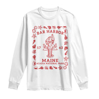 Bar Harbor Maine Lobster Acadia National Park 1763 Long Sleeve Shirt
