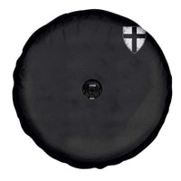 Teutonic Order Flag Cross Knight Insignia Arms Shield Spare Tire Cover