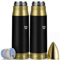 Teutonic Order Flag Cross Knight Insignia Arms Shield Bullet Tumbler