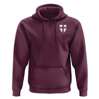 Teutonic Order Flag Cross Knight Insignia Arms Shield Hoodie