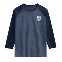 Teutonic Order Flag Cross Knight Insignia Arms Shield Raglan Shirt