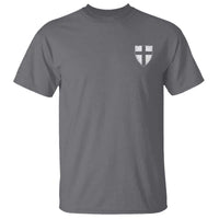 Teutonic Order Flag Cross Knight Insignia Arms Shield T Shirt