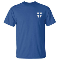 Teutonic Order Flag Cross Knight Insignia Arms Shield T Shirt