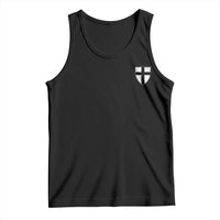 Teutonic Order Flag Cross Knight Insignia Arms Shield Tank Top