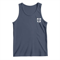 Teutonic Order Flag Cross Knight Insignia Arms Shield Tank Top
