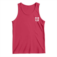 Teutonic Order Flag Cross Knight Insignia Arms Shield Tank Top