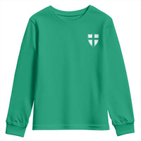 Teutonic Order Flag Cross Knight Insignia Arms Shield Youth Sweatshirt