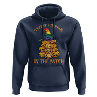 Funny Halloween LGBT Hoodie Gayest Pumpkin In The Patch Rainbow Flag