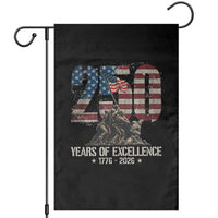 250 Years Of Excellence Garden Flag 250th American Anniversary Independence Day - Wonder Print Shop