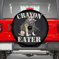 Funny Crayon Eater Spare Tire Cover Military Corps Proud Marine Soldier - Wonder Print Shop