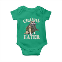 Funny Crayon Eater Baby Onesie Military Corps Proud Marine Soldier - Wonder Print Shop