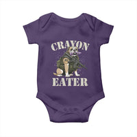 Funny Crayon Eater Baby Onesie Military Corps Proud Marine Soldier - Wonder Print Shop