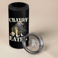 Funny Crayon Eater 4 in 1 Can Cooler Tumbler Military Corps Proud Marine Soldier - Wonder Print Shop