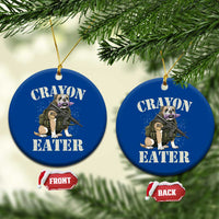 Funny Crayon Eater Ceramic Ornament Military Corps Proud Marine Soldier - Wonder Print Shop