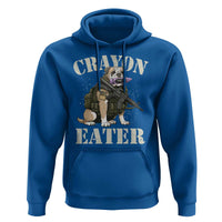 Funny Crayon Eater Hoodie Military Corps Proud Marine Soldier - Wonder Print Shop