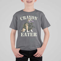 Funny Crayon Eater T Shirt For Kid Military Corps Proud Marine Soldier - Wonder Print Shop