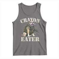 Funny Crayon Eater Tank Top Military Corps Proud Marine Soldier - Wonder Print Shop