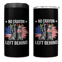 No Crayon Left Behind 4 in 1 Can Cooler Tumbler Corps Squad Military Our Marine Troop Combat Boots - Wonder Print Shop